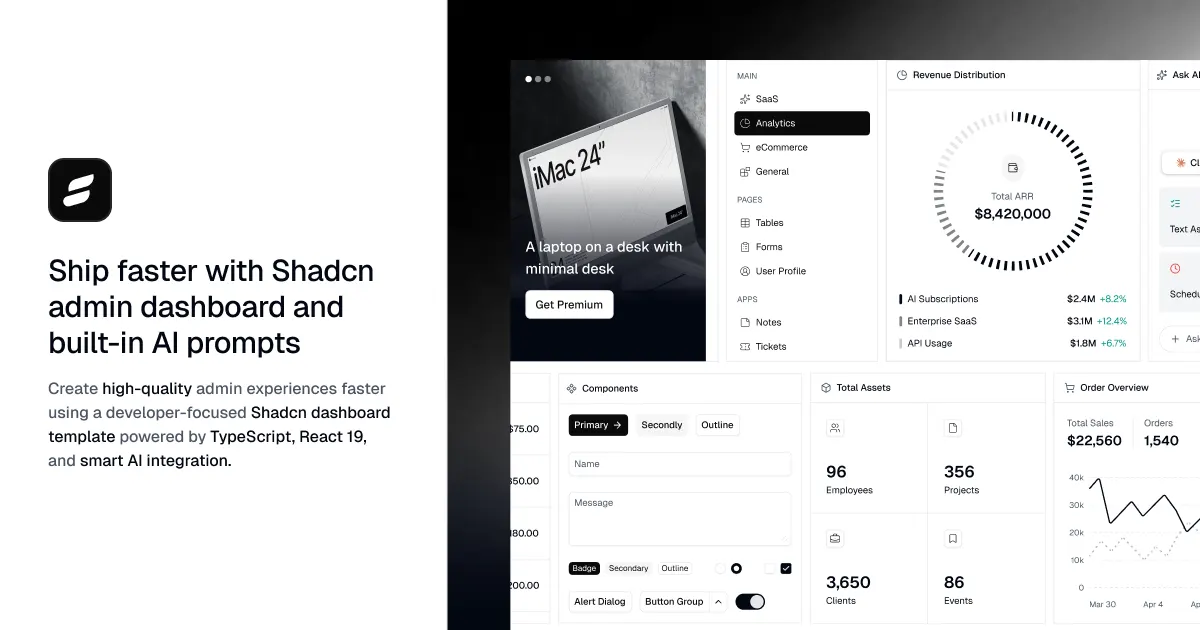 @shadcn-dashboard preview